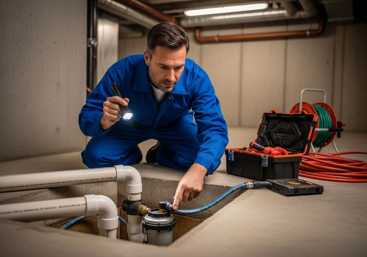Sump Pump Installation & Repair in Hampton